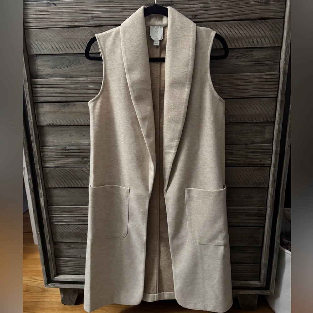 Joie Long Duster Vest
